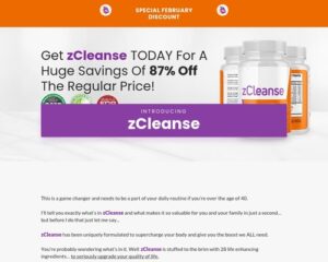 Get zCleanse Right now For A Big Personal savings Of 87% Off The Normal Cost!